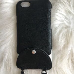 Hands free phone case